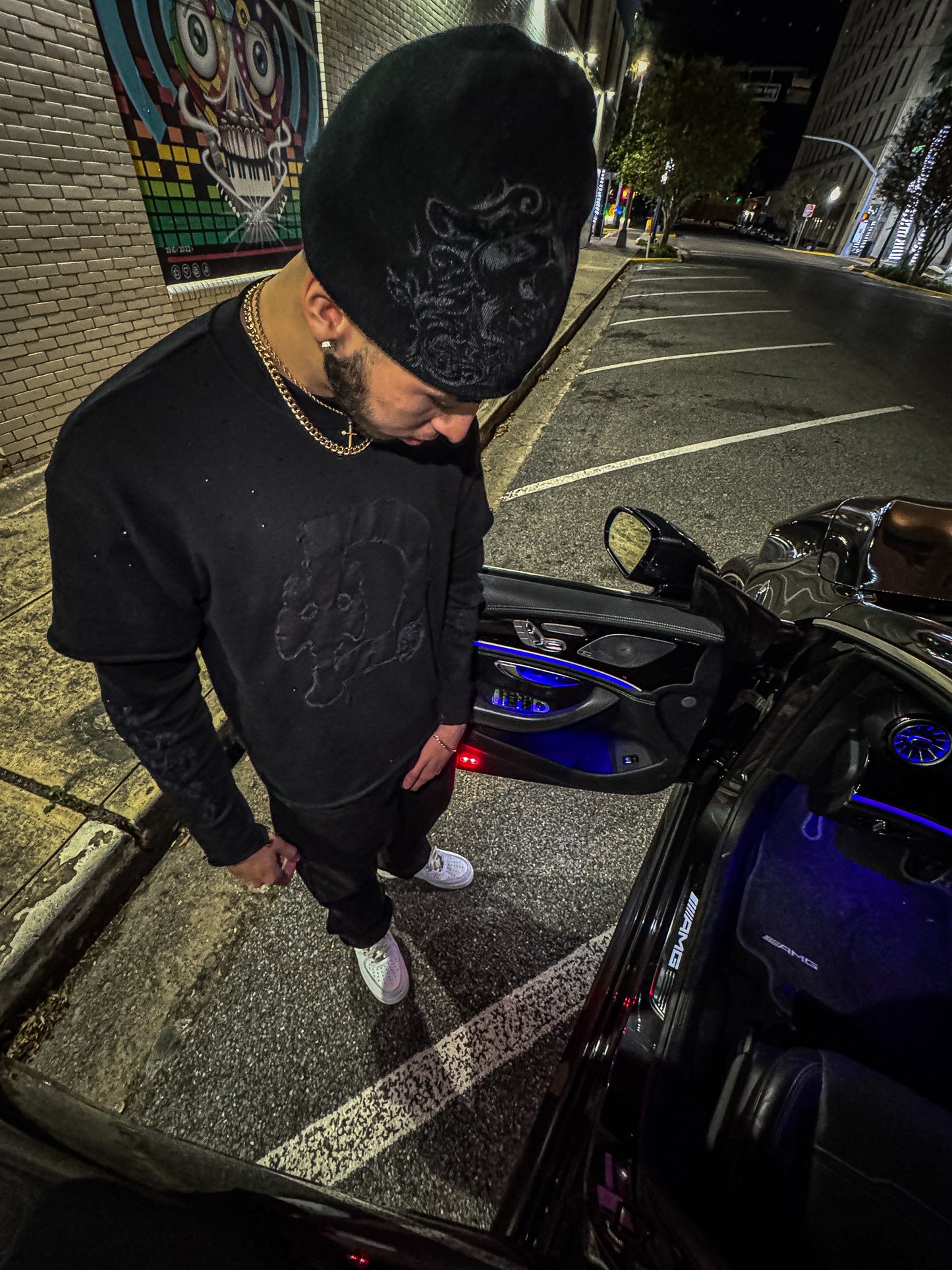 Triple black D2 long sleeve
