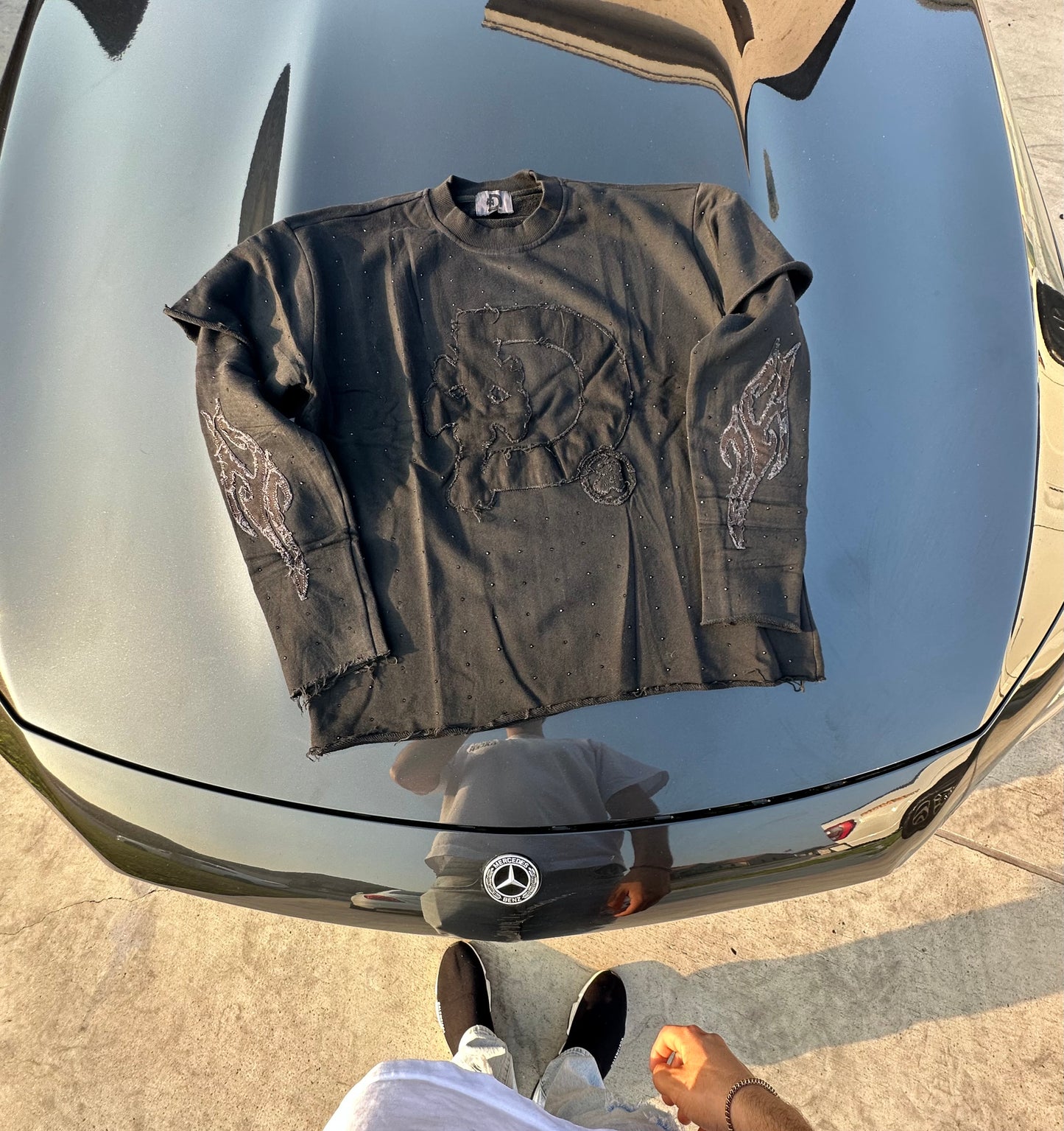 Triple black D2 long sleeve